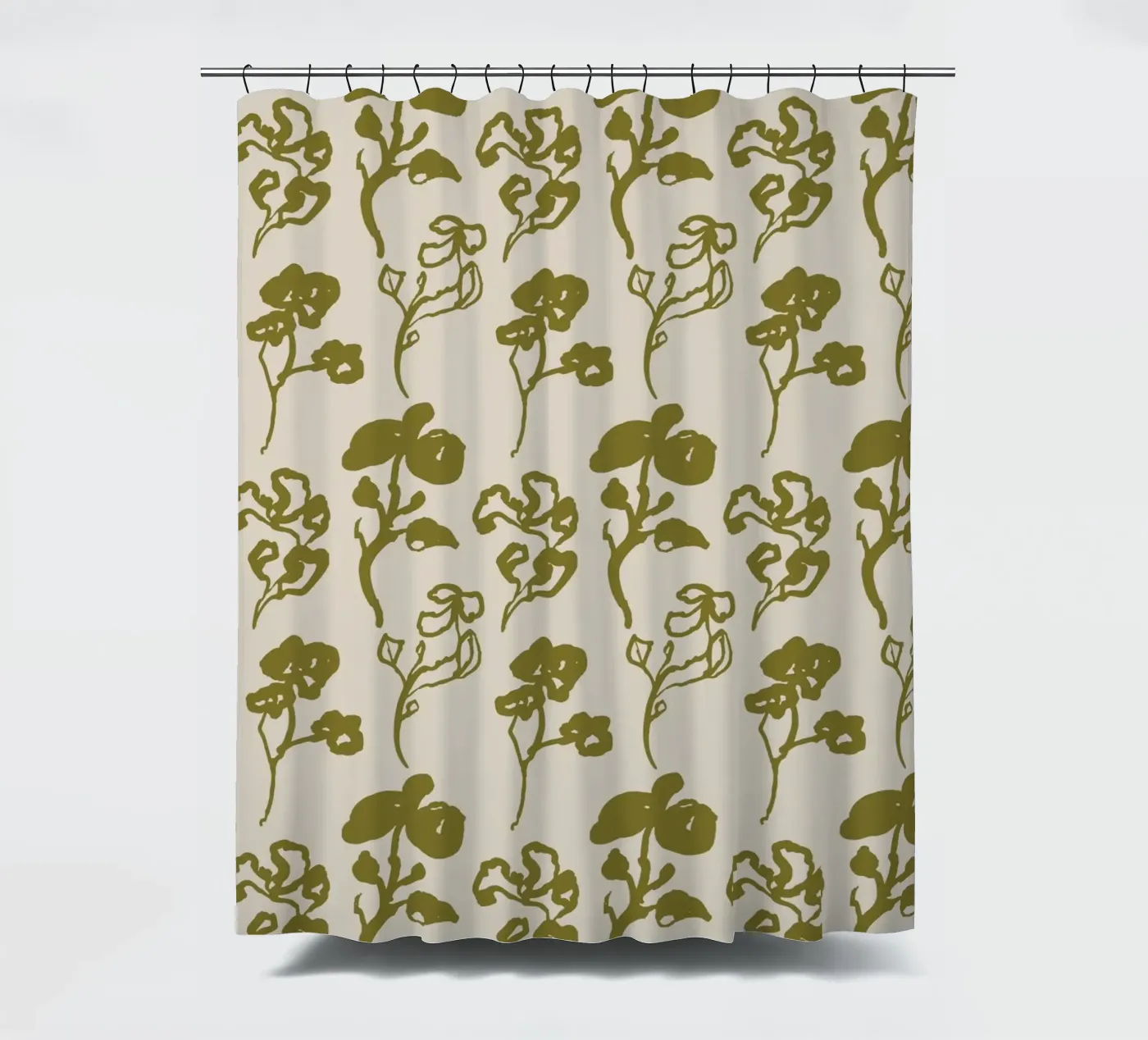 Flower Pattern Duschvorhang von treechild