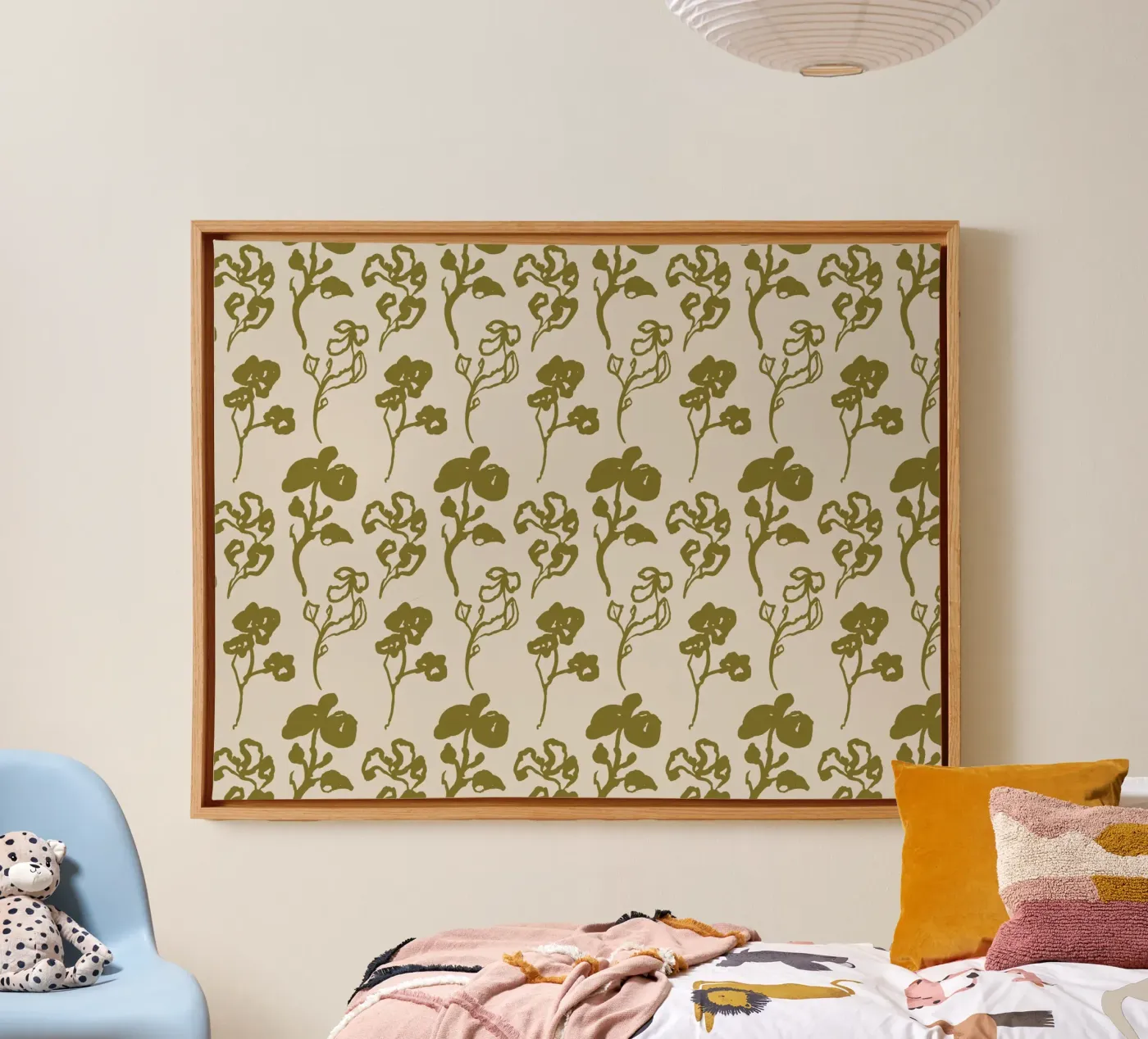 Flower Pattern canvas by treechild