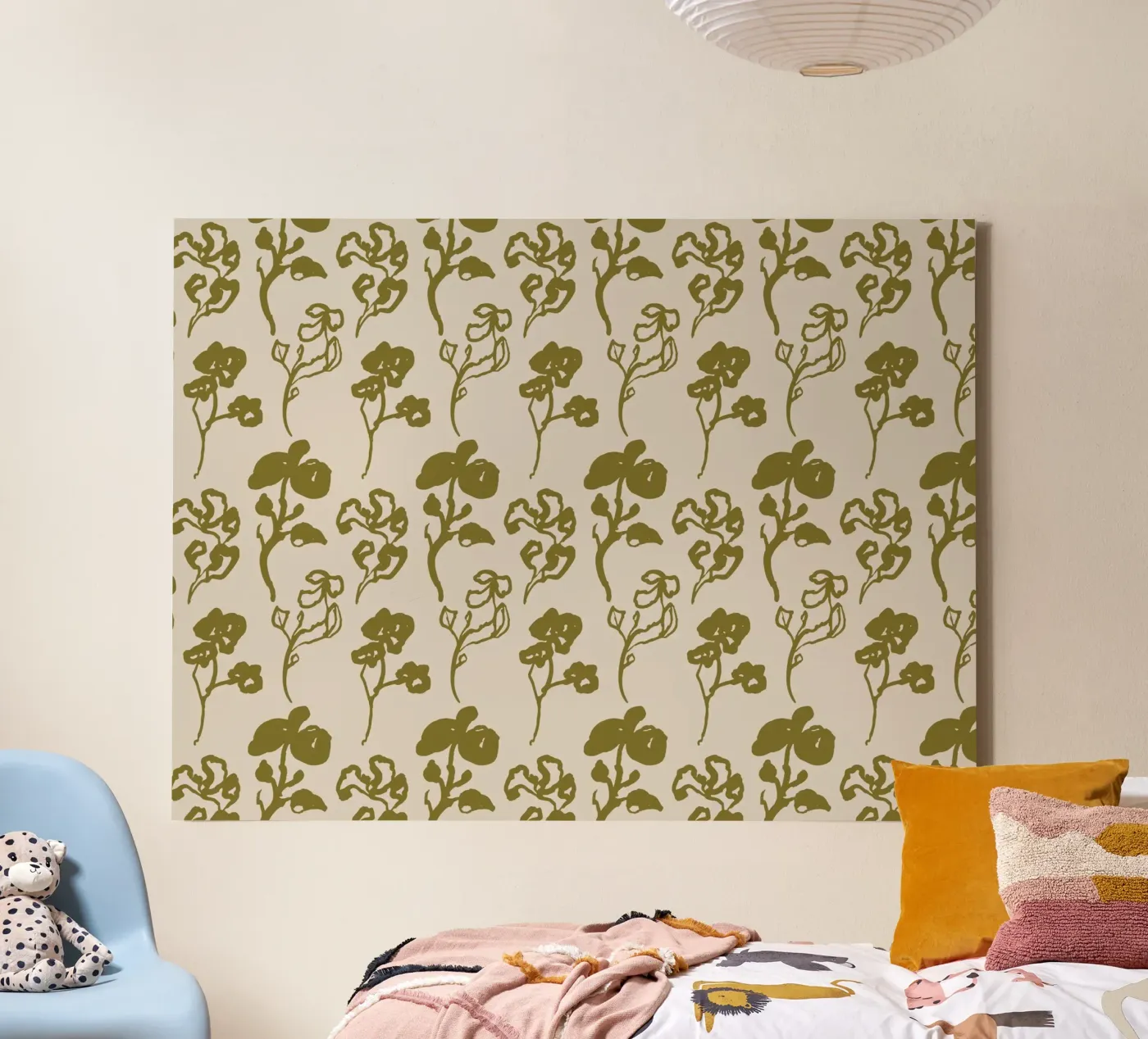 Flower Pattern canvas by treechild