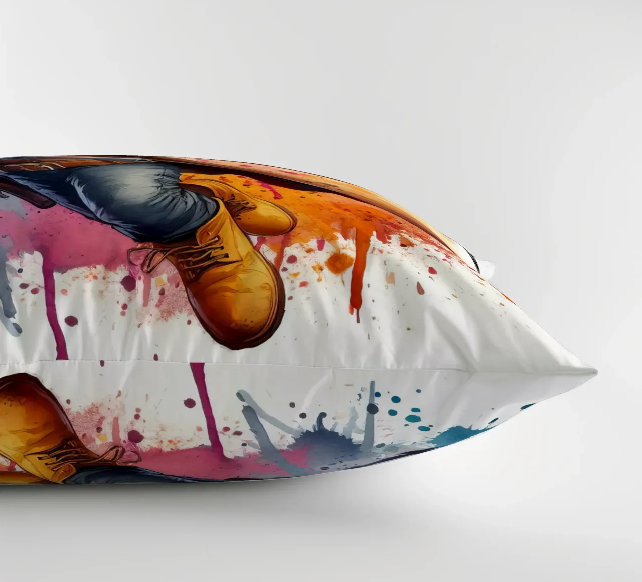 The Gunslinger Duck decorative cushion by 🎁 ARTVI-SHOP