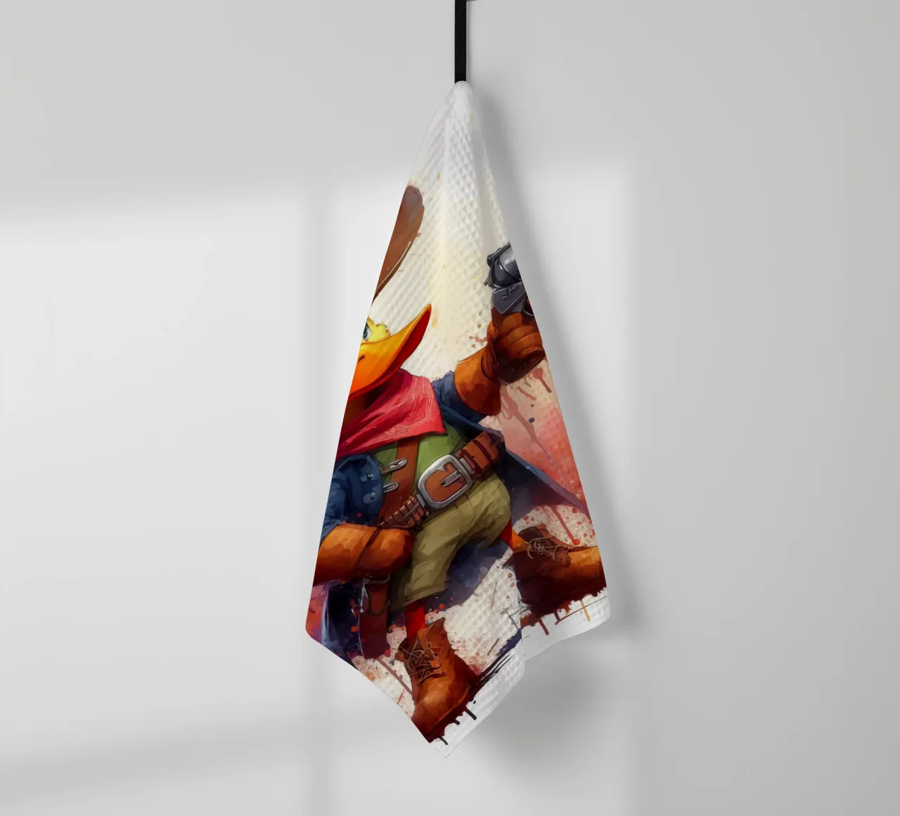 L'anatra pistolera canovaccio da cucina da 🎁 ARTVI-SHOP