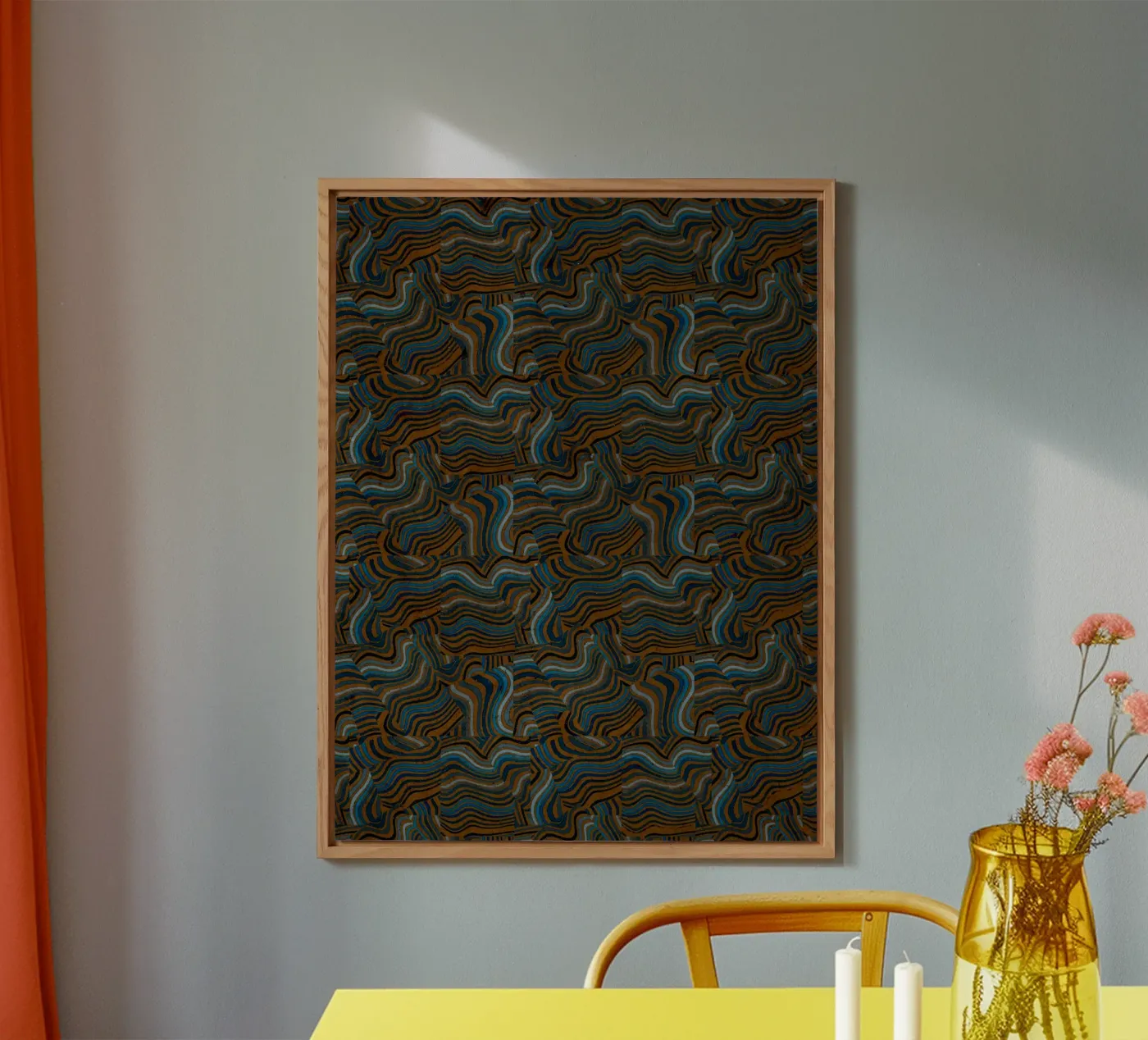 Canyon Pattern forex plate by treechild