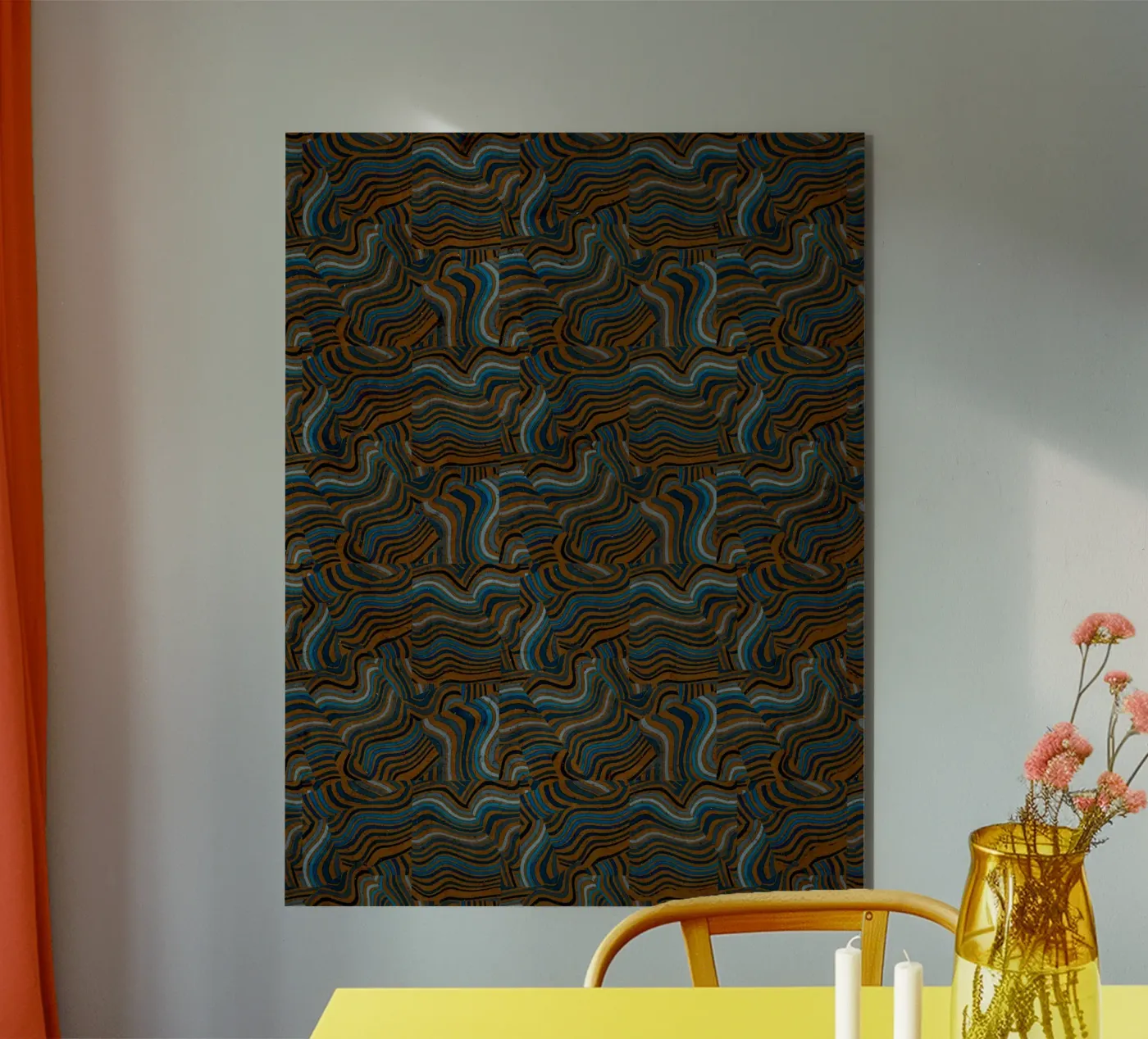 Canyon Pattern forex plate by treechild