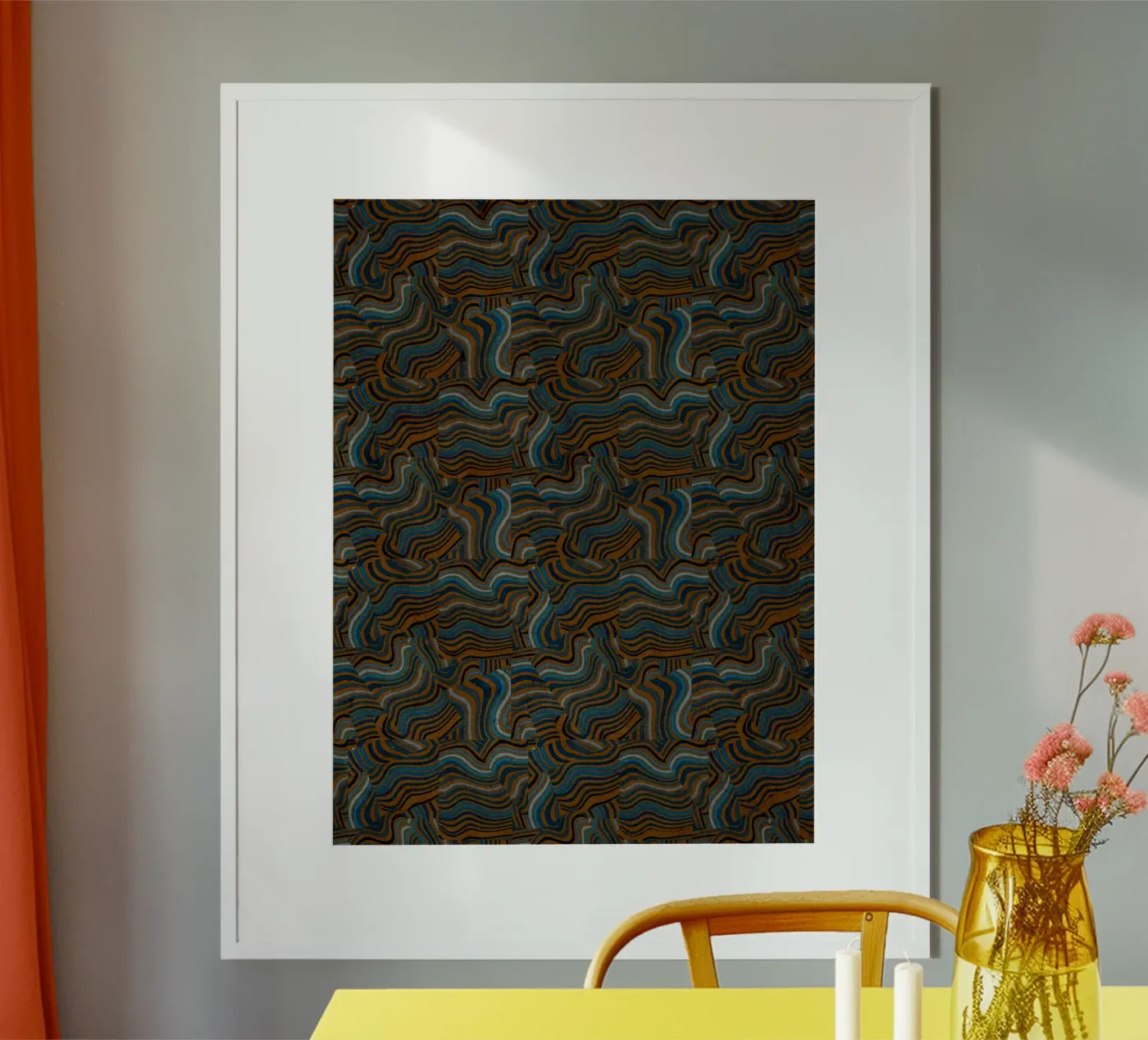 Canyon Pattern poster by treechild