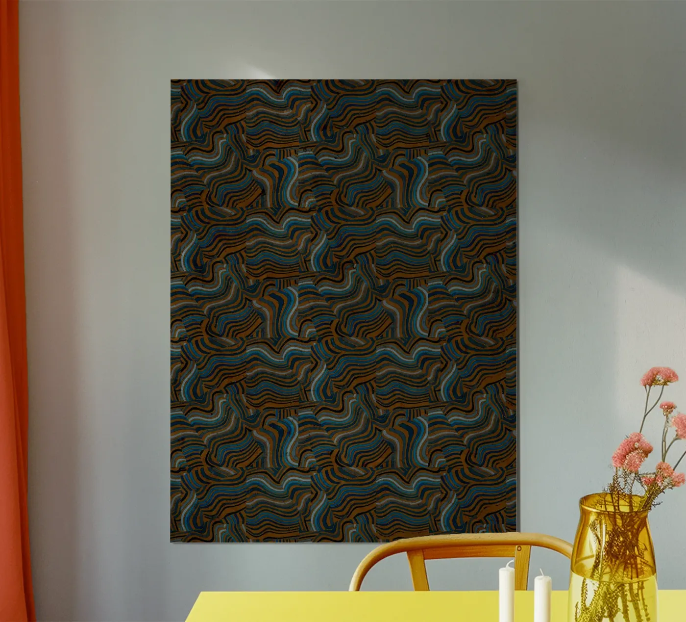 Canyon Pattern poster by treechild
