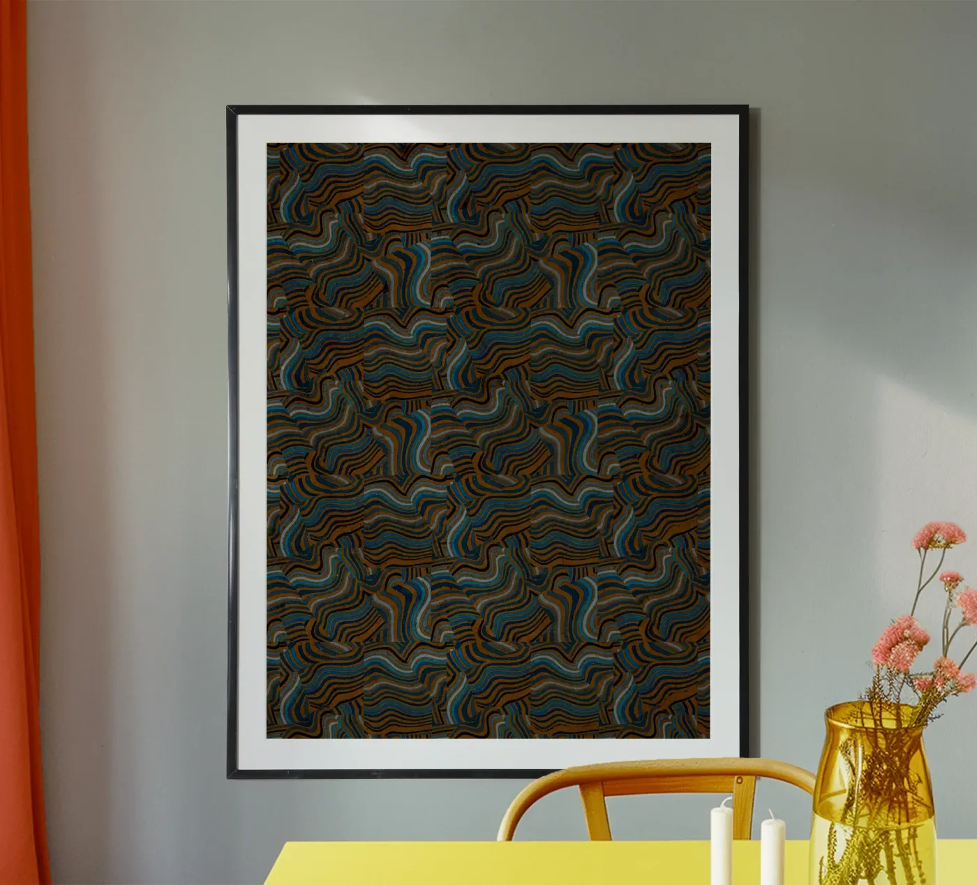 Canyon Pattern poster by treechild