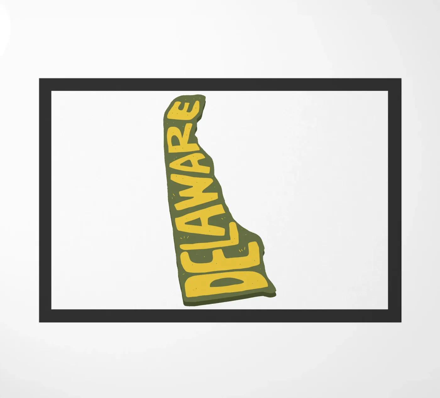 Delaware Fußmatte von Roads Shop