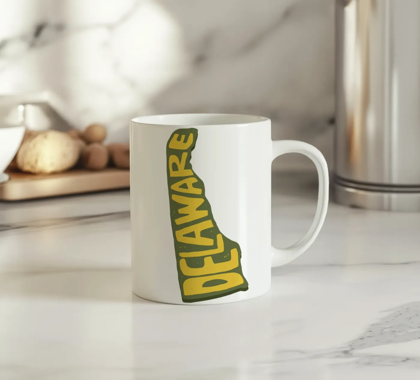 Delaware ceramic mug by Roads Shop