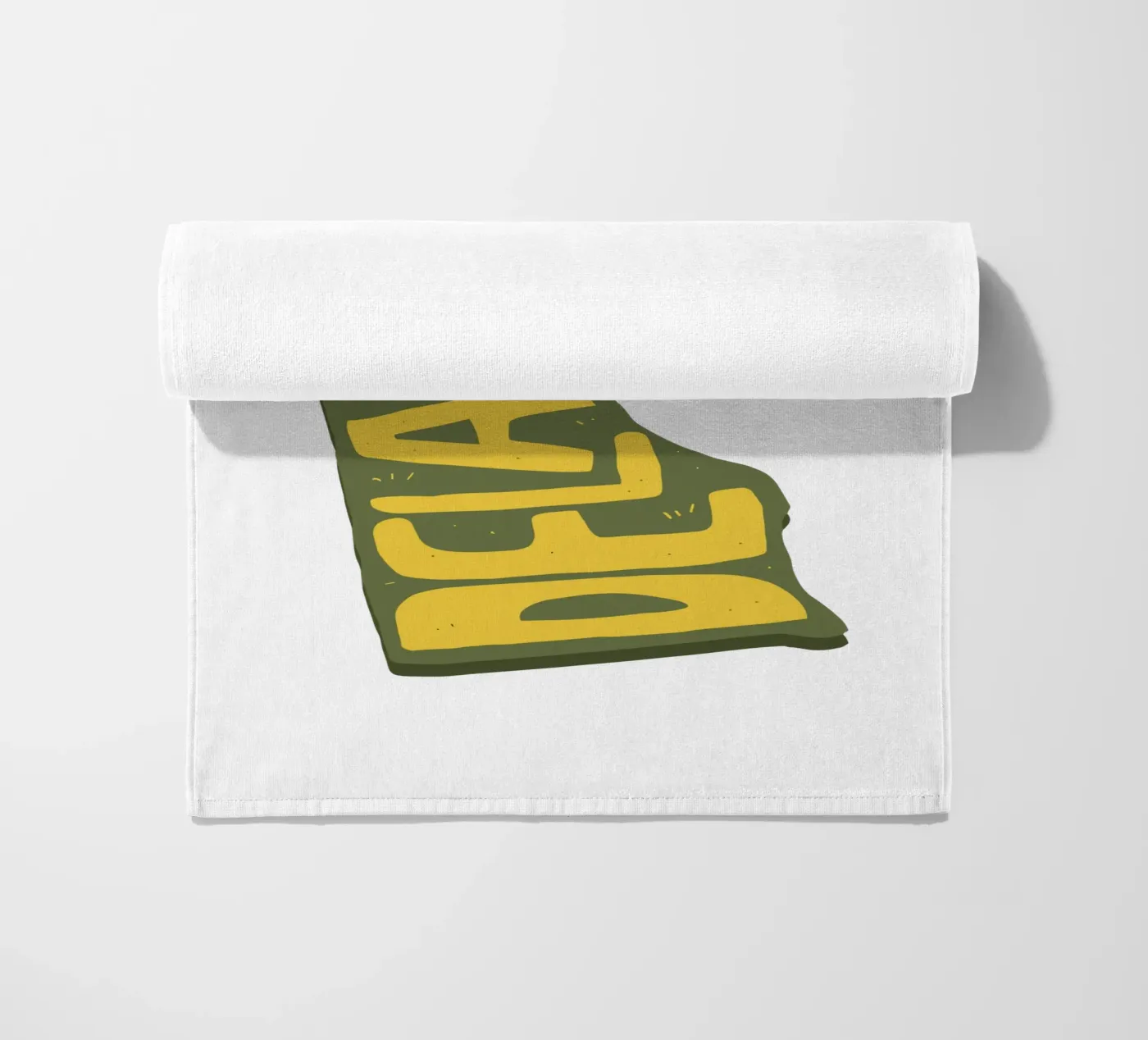 Delaware beach towel by Roads Shop