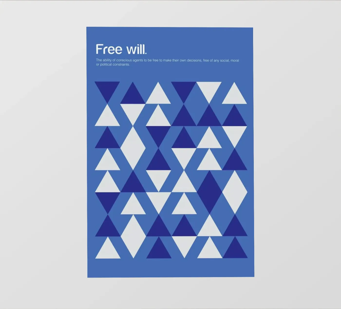 Free Will pellicola backlit da Genís Carreras