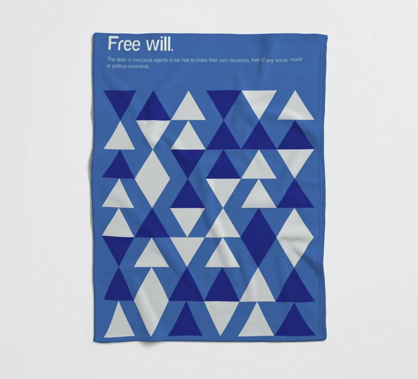 Free Will Fleecedecke von Genís Carreras