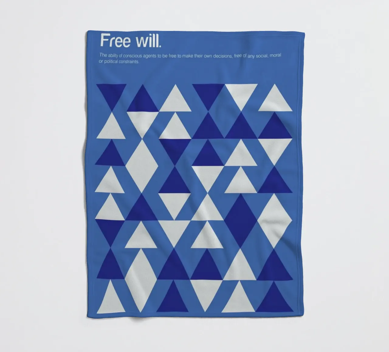 Free Will fleecedeken van Genís Carreras