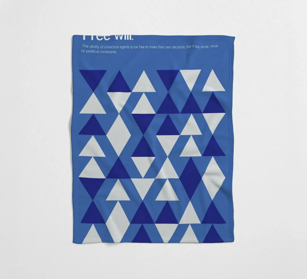 Free Will fleecedeken van Genís Carreras