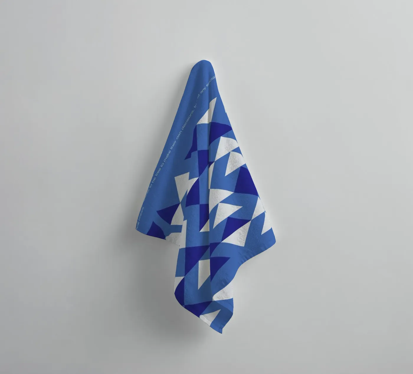 Free Will towel by Genís Carreras