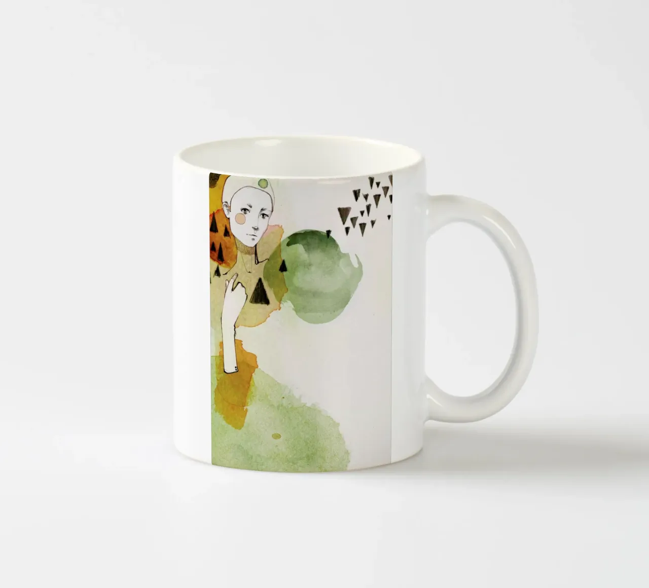Mariolle tazza in ceramica da Ekaterina Koroleva