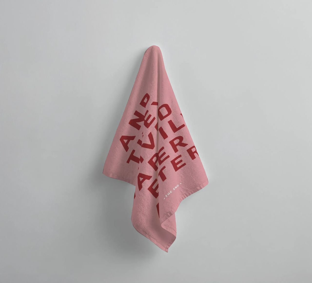 And They Lived Happily Ever After towel by The Native State