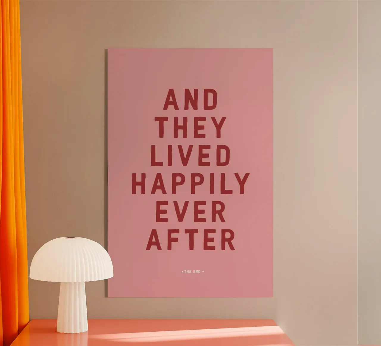 And They Lived Happily Ever After plexiglass da The Native State