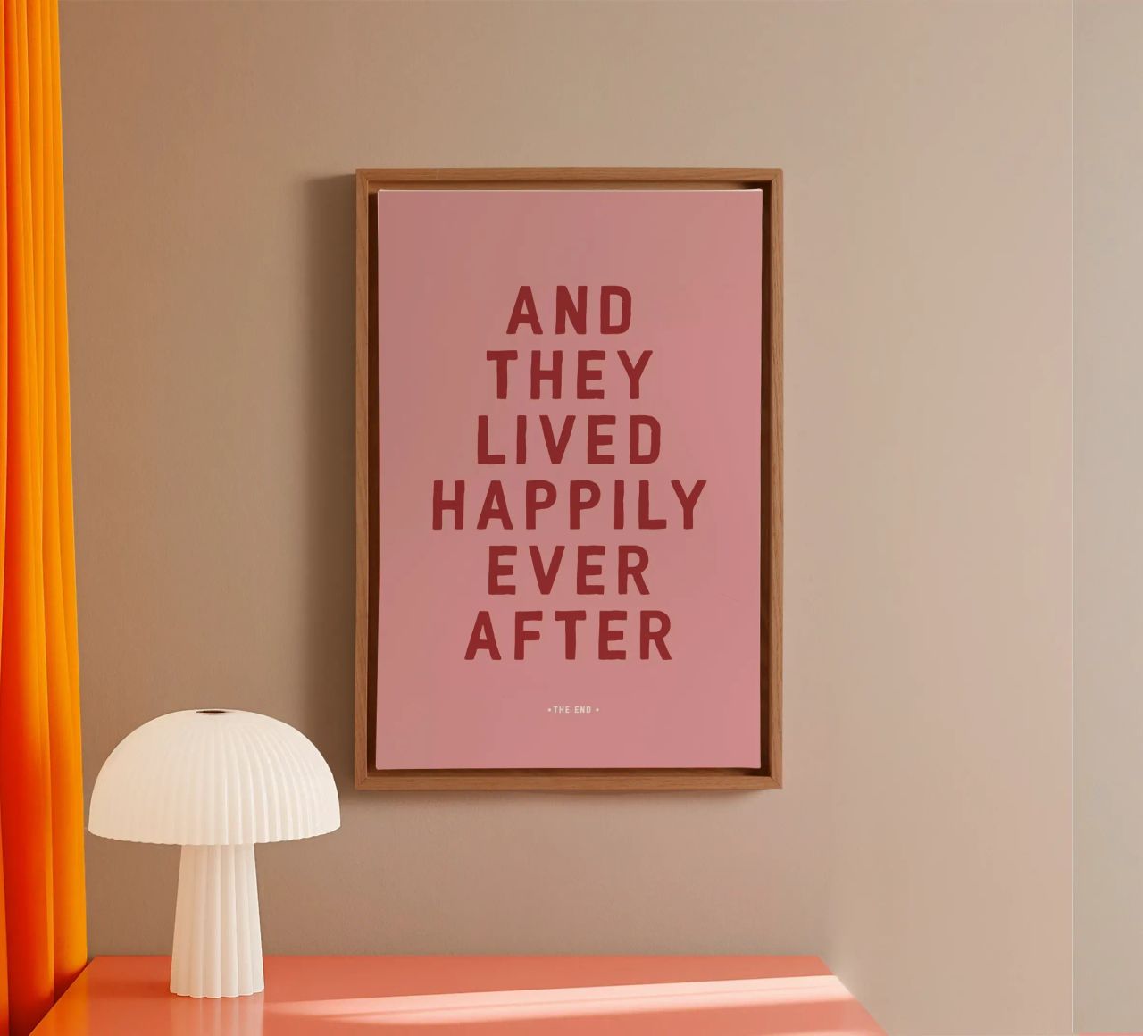 And They Lived Happily Ever After canvas by The Native State