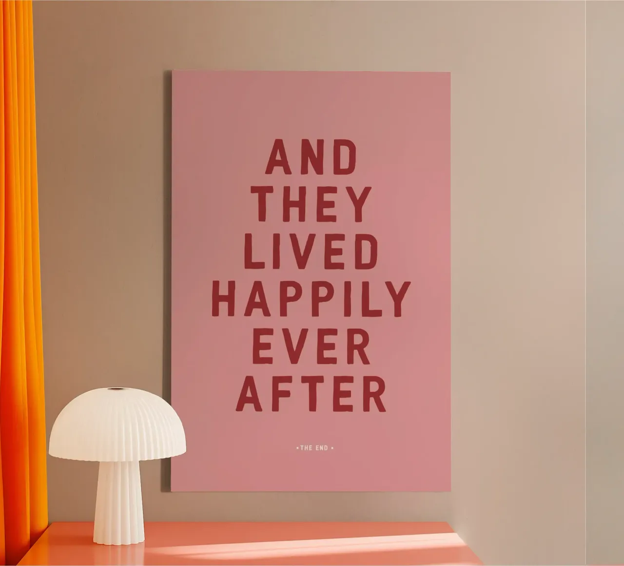 And They Lived Happily Ever After lienzo de The Native State