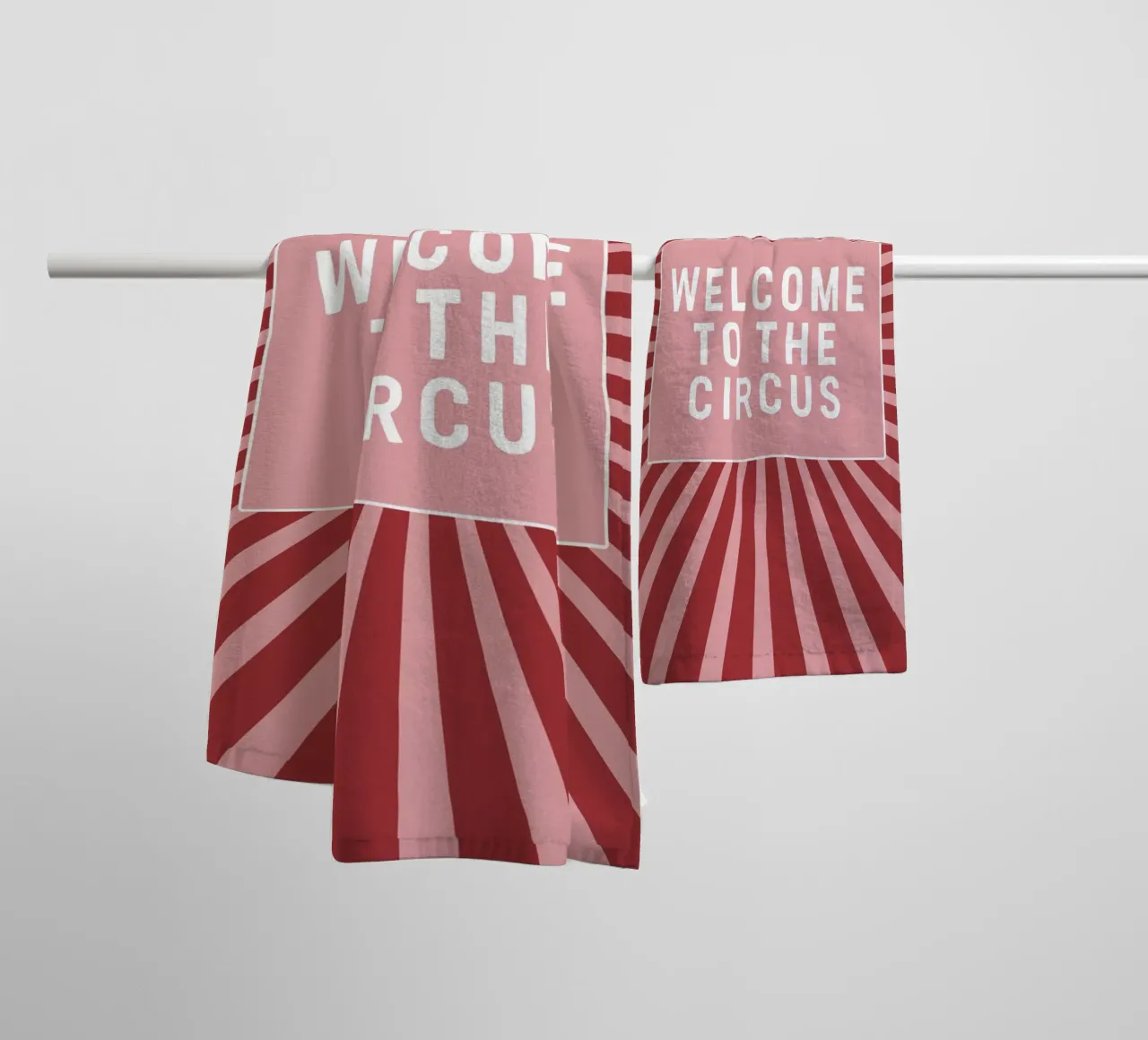 Welcome To The Circus asciugamano da bagno da The Native State