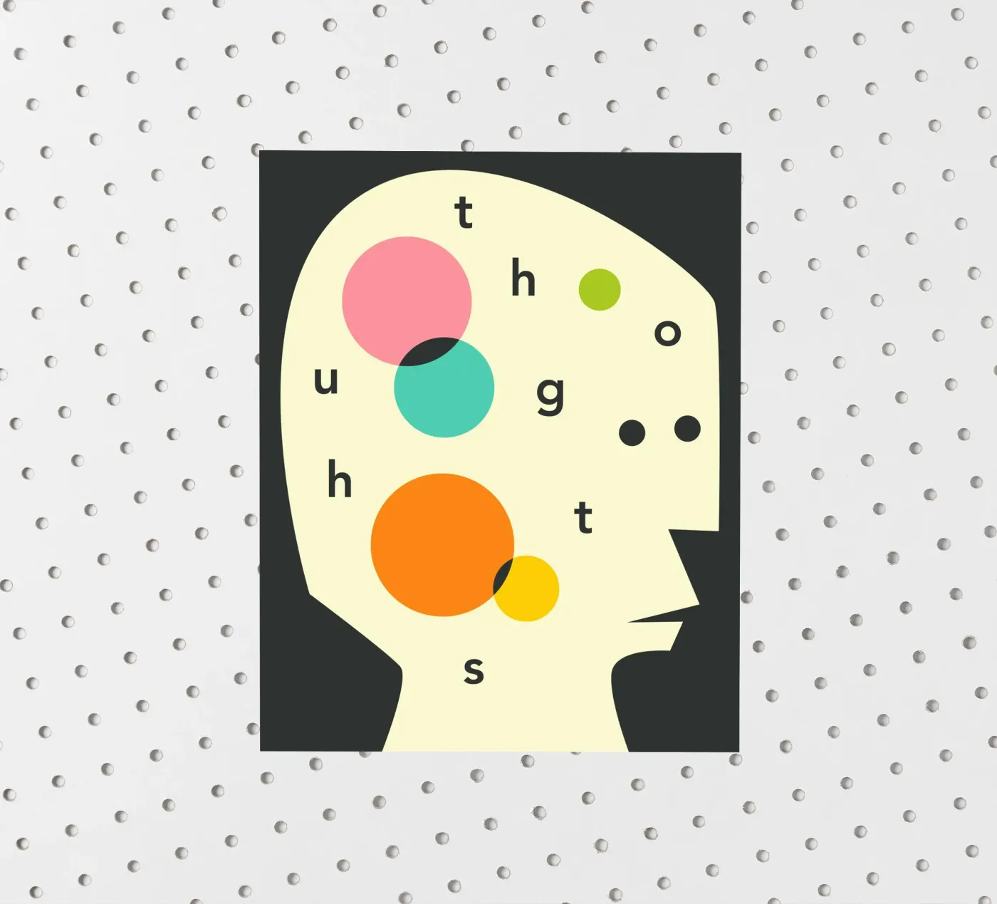 Gedanken Sticker von Jazzberry Blue