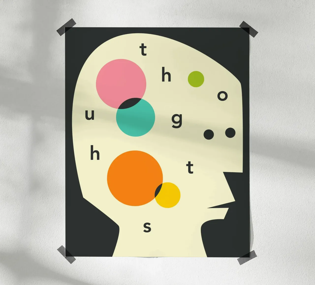 Pensieri poster da Jazzberry Blue