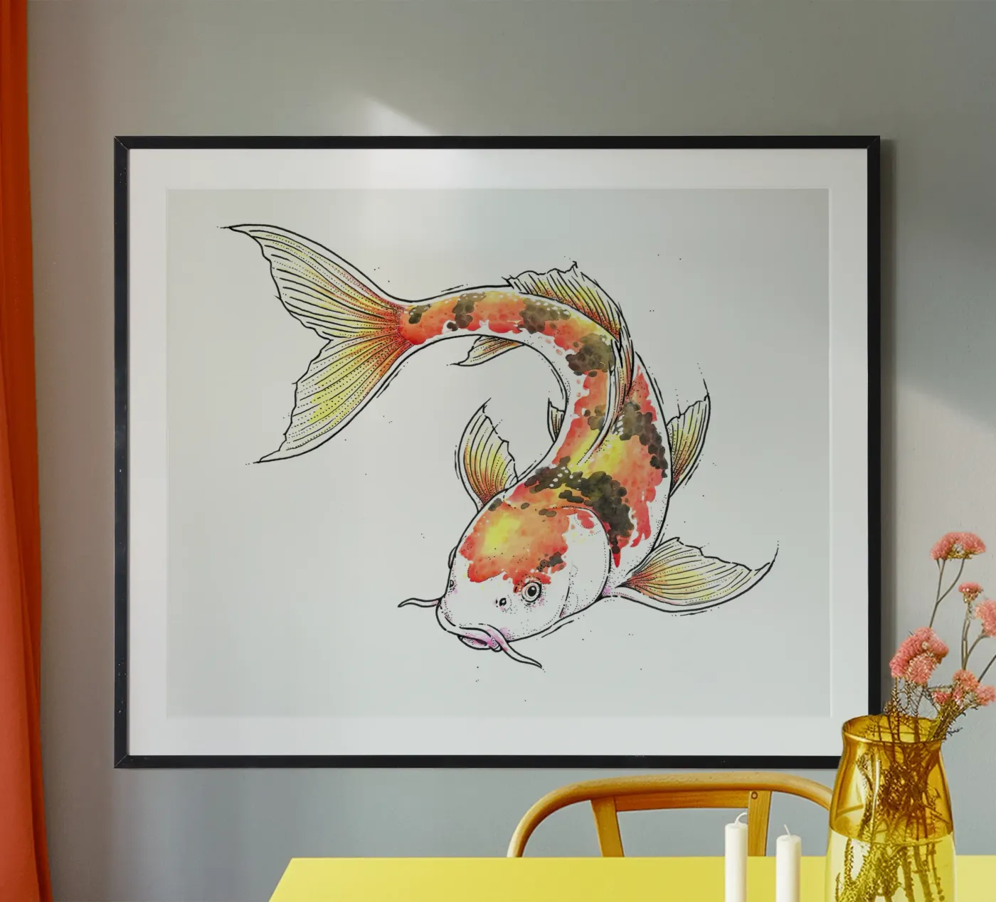Koi Poster von creating creatures