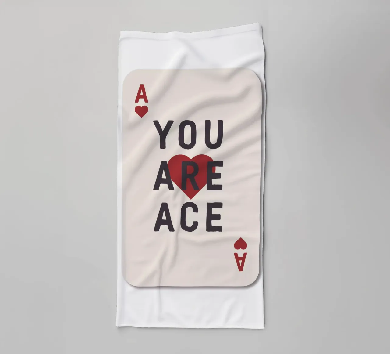 You Are Ace asciugamano da bagno da The Native State