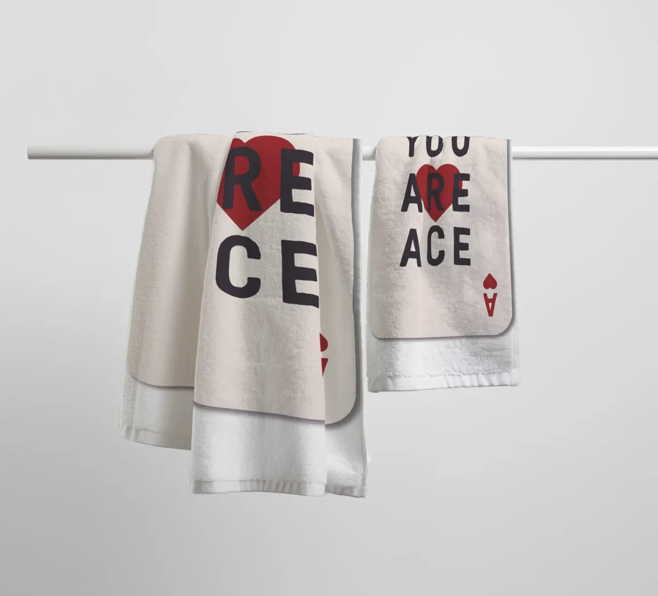 You Are Ace asciugamano da bagno da The Native State
