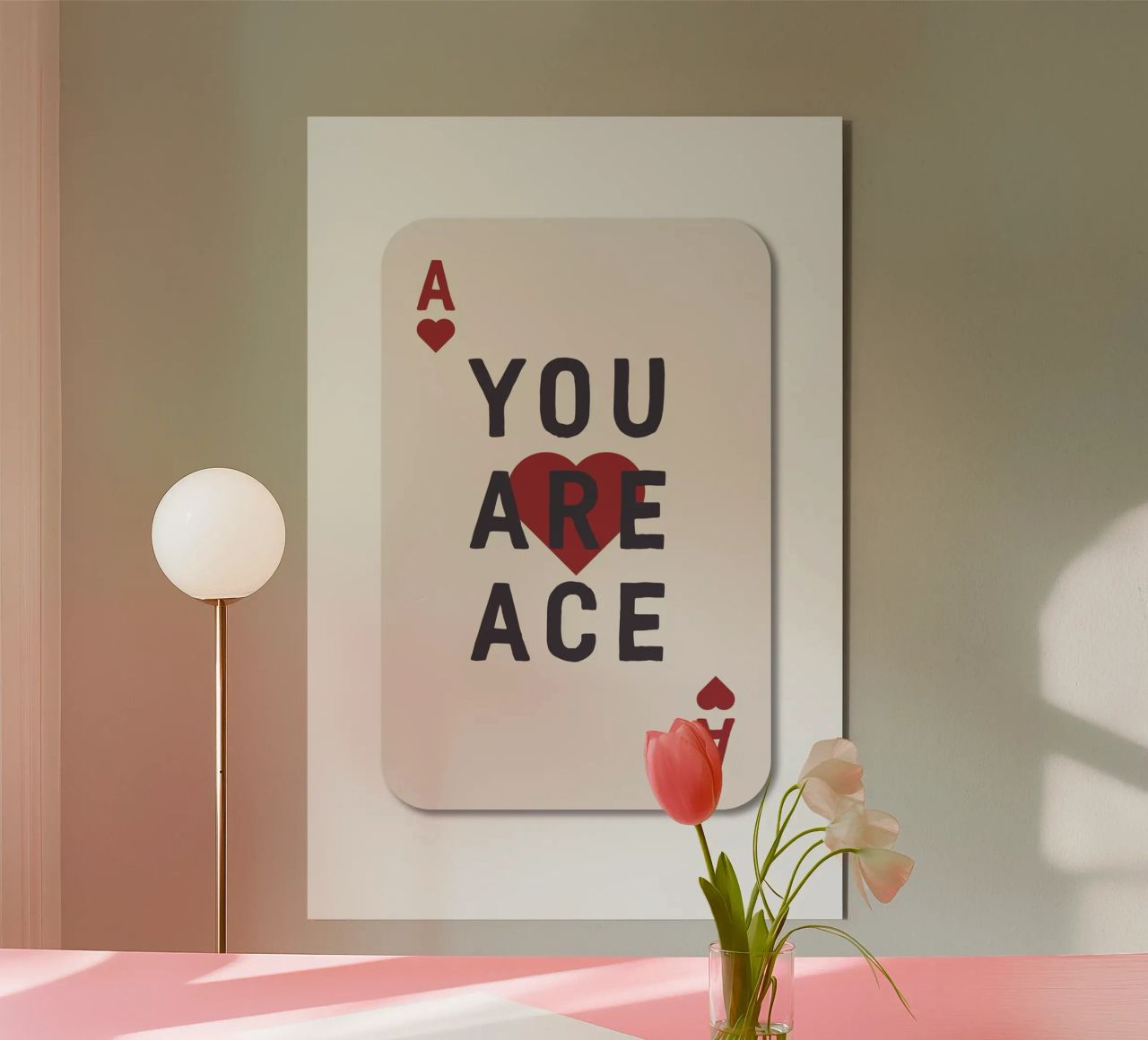 You Are Ace alluminio dibond da The Native State