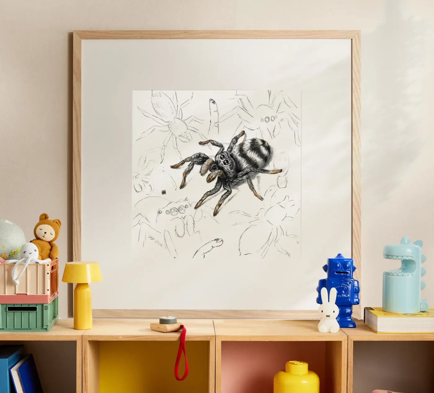 Ragno zebra poster da creating creatures