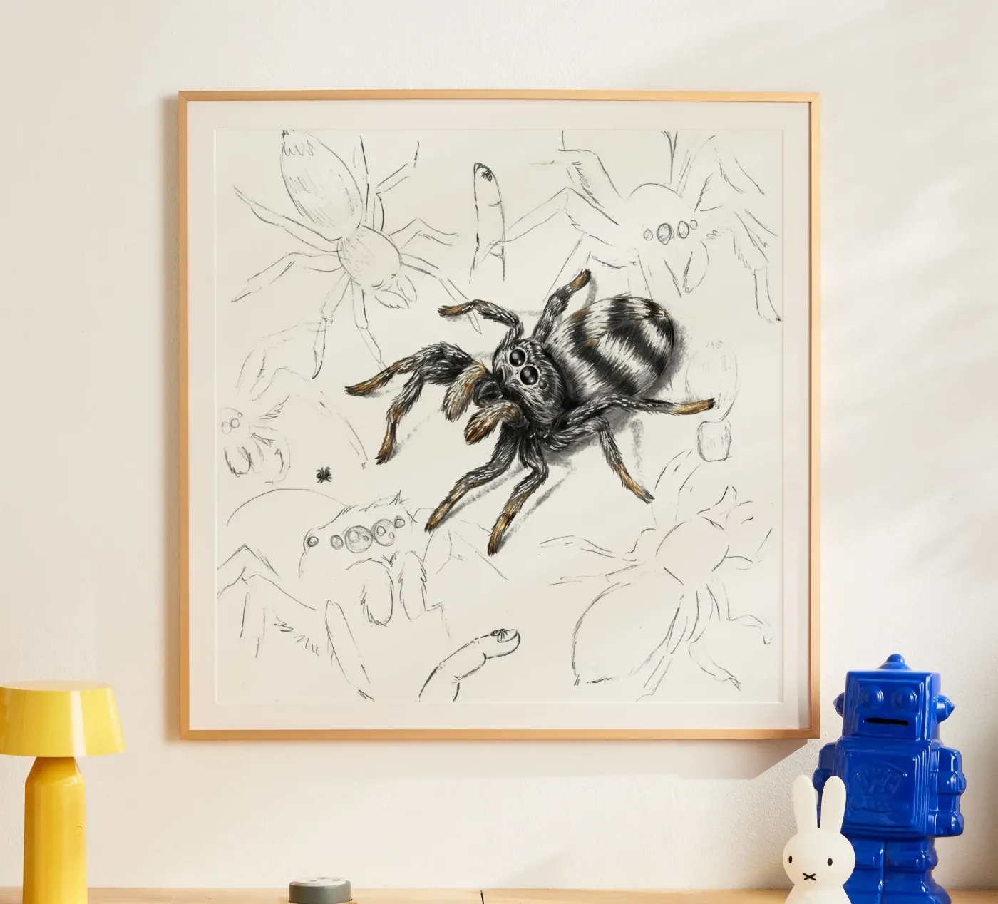 Ragno zebra poster da creating creatures