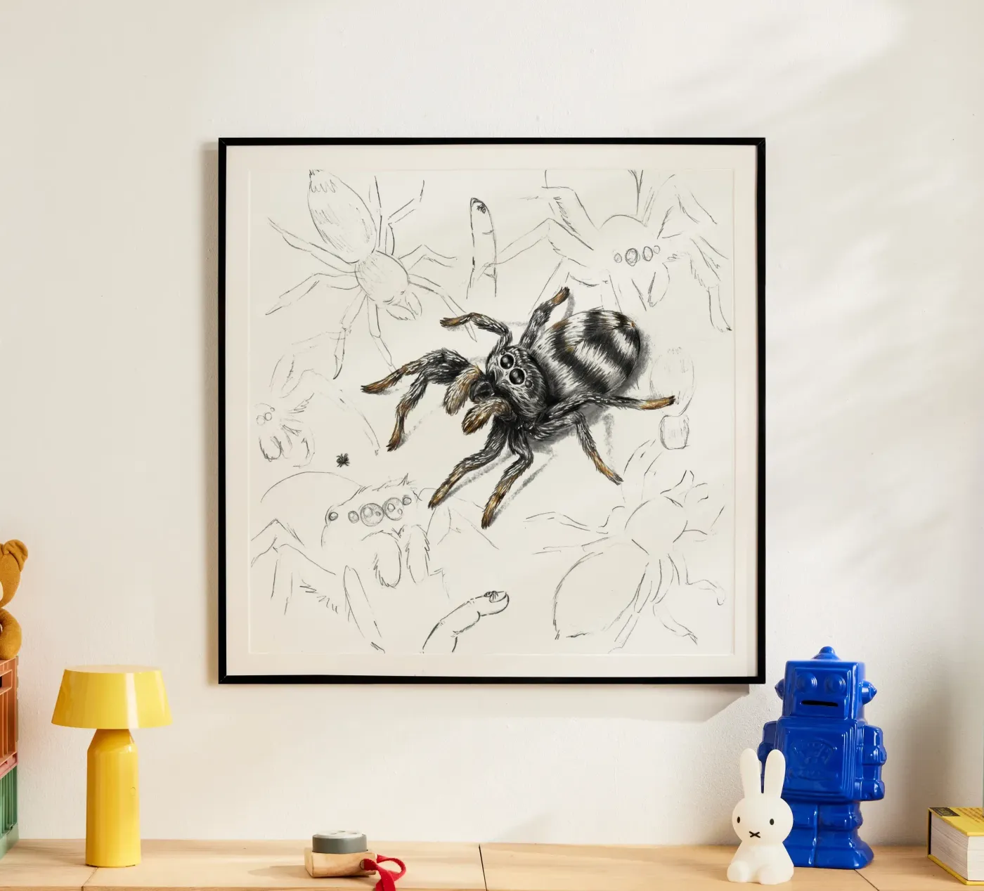 Ragno zebra poster da creating creatures