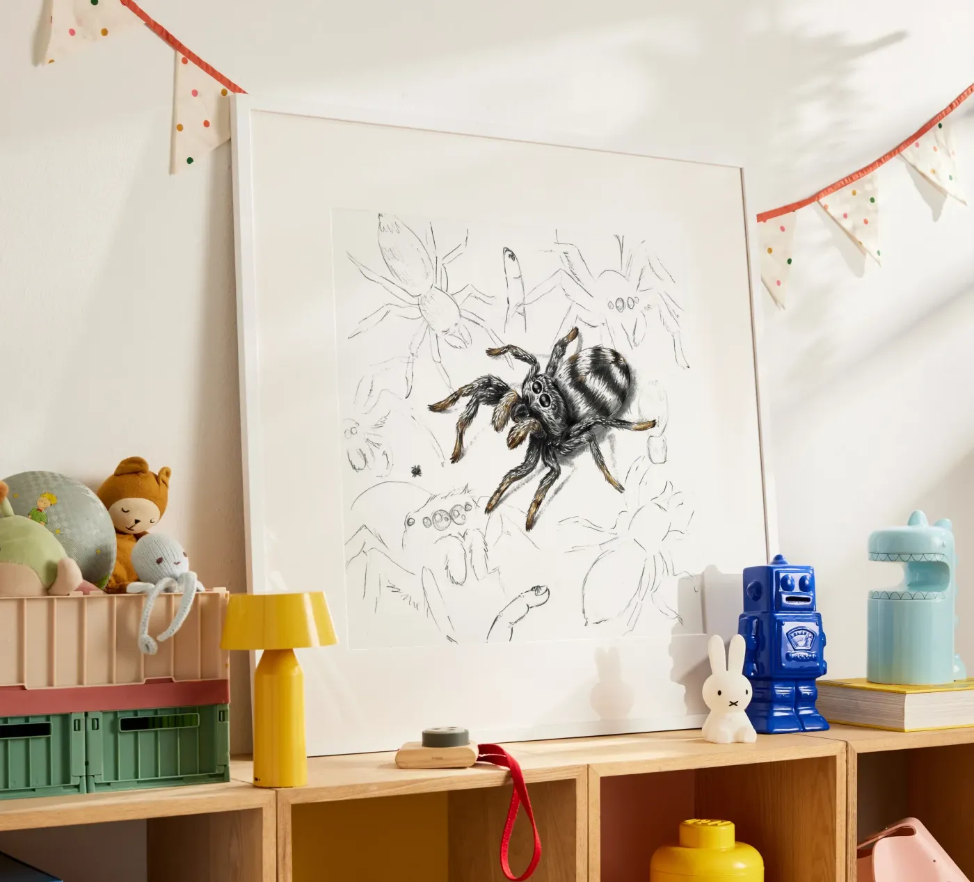 Ragno zebra poster da creating creatures
