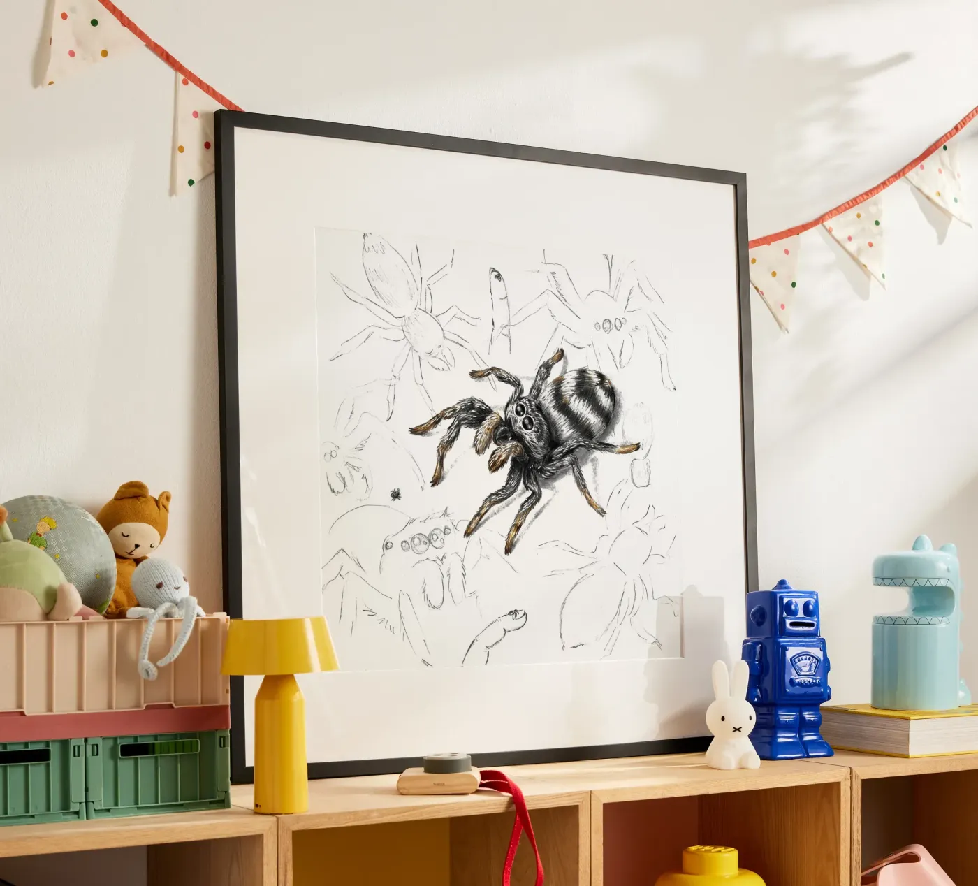 Ragno zebra poster da creating creatures
