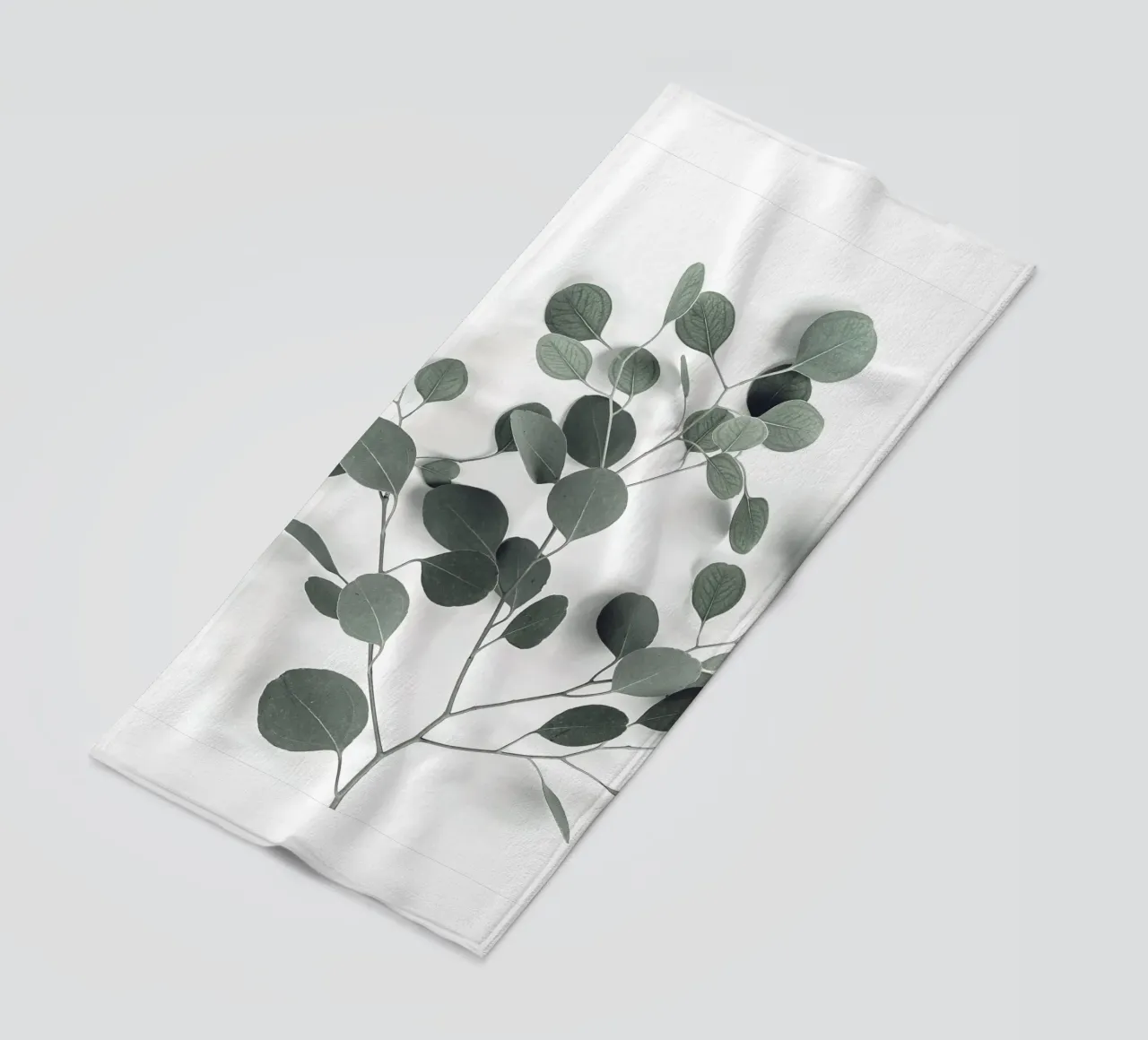 Design minimalista in eucalipto - ispirato alla natura telo mare da Whole©