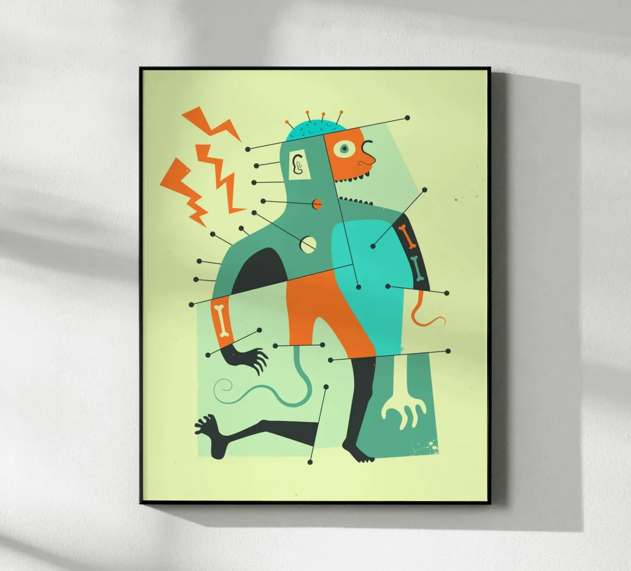 Frankenstein plexiglass da Jazzberry Blue