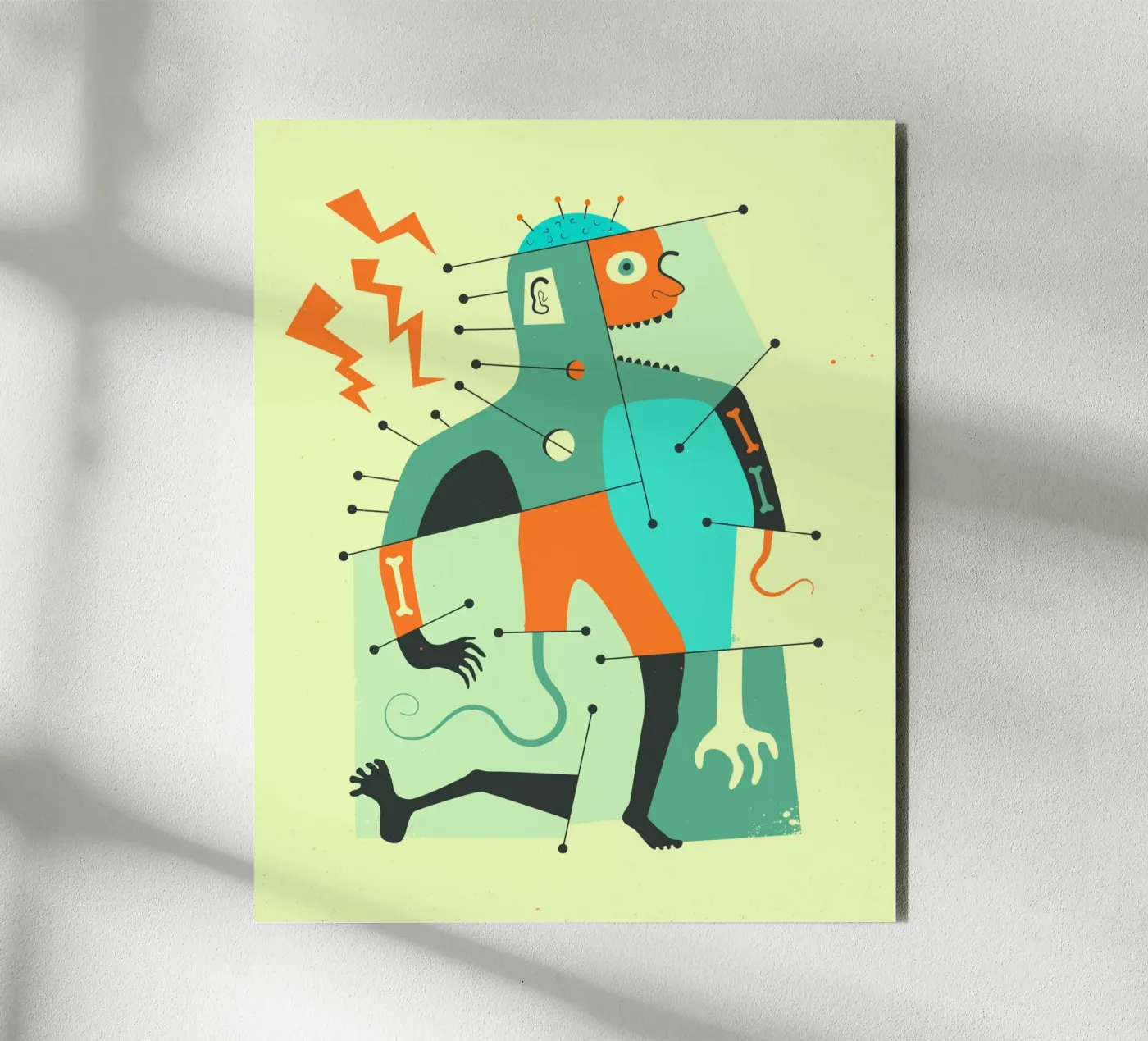 Frankenstein pannello forex da Jazzberry Blue