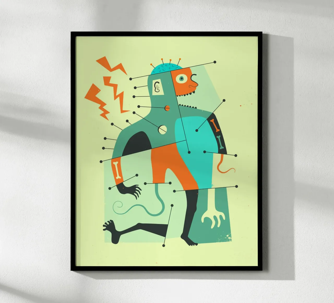 Frankenstein poster da Jazzberry Blue