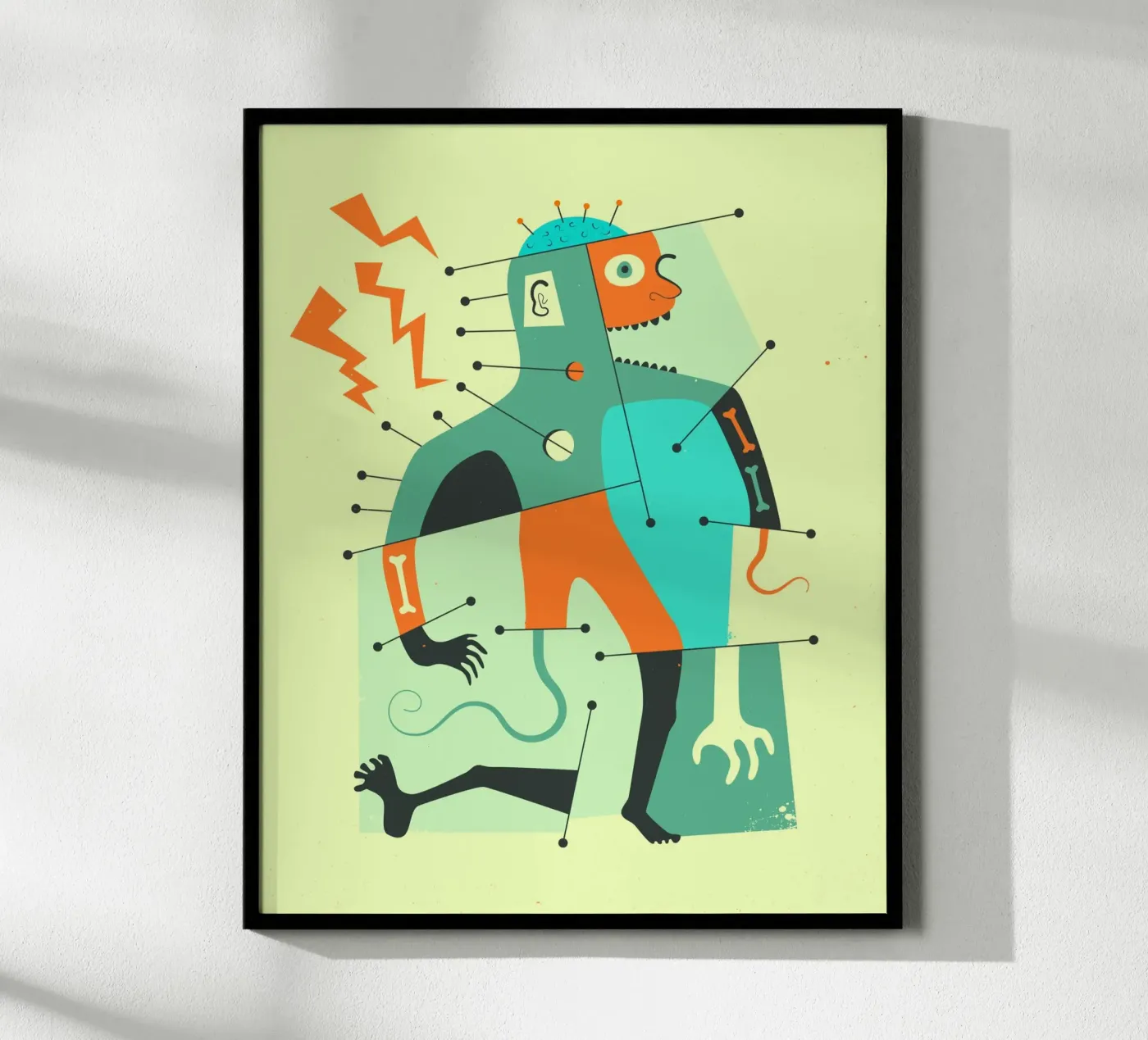 Frankenstein poster da Jazzberry Blue