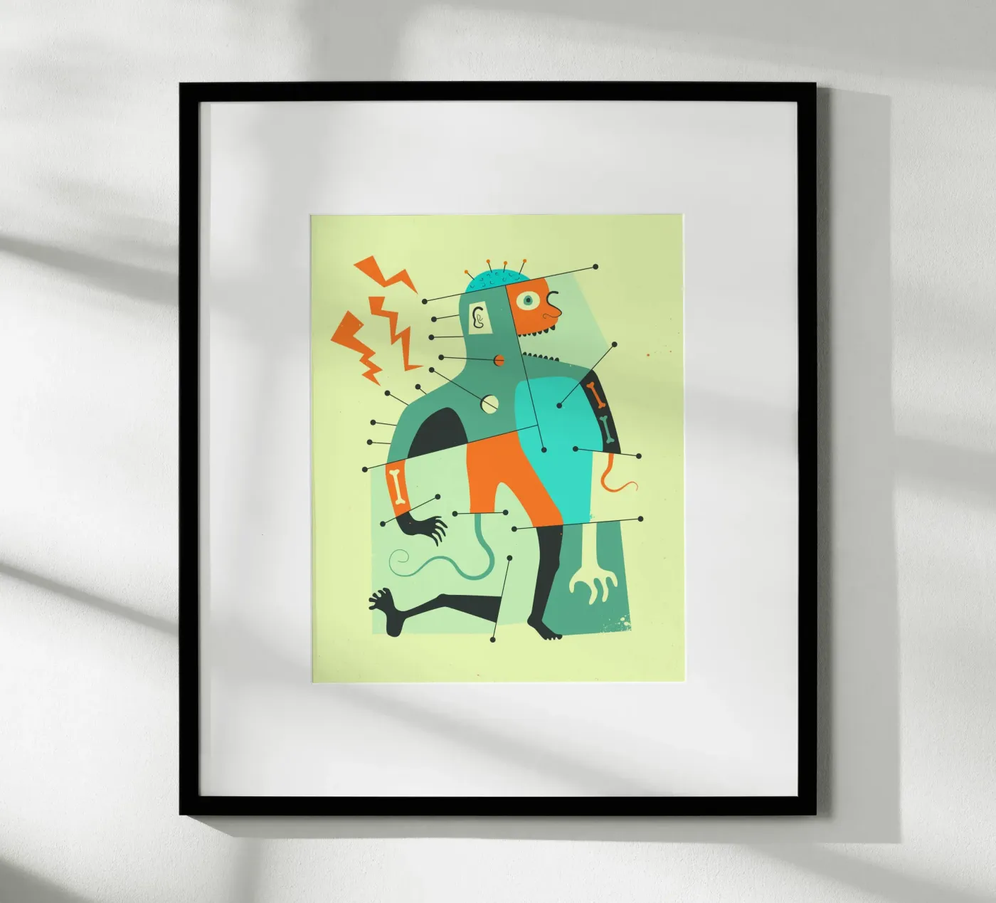 Frankenstein poster da Jazzberry Blue