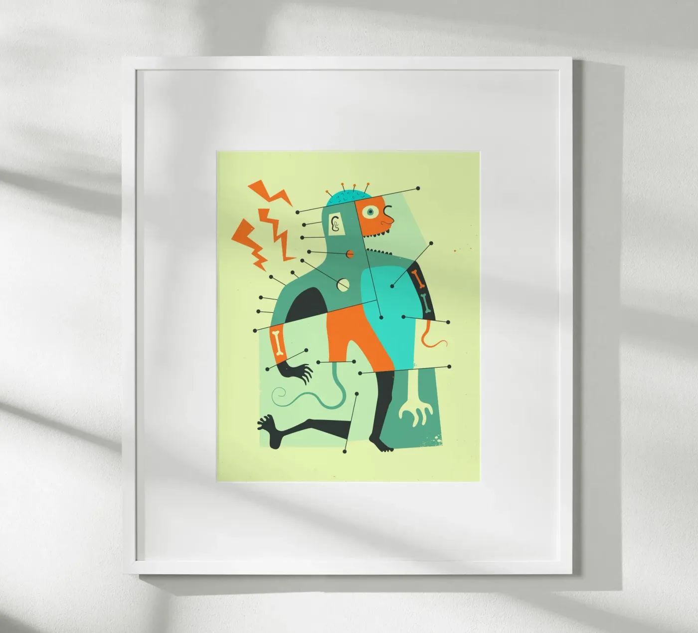 Frankenstein poster da Jazzberry Blue