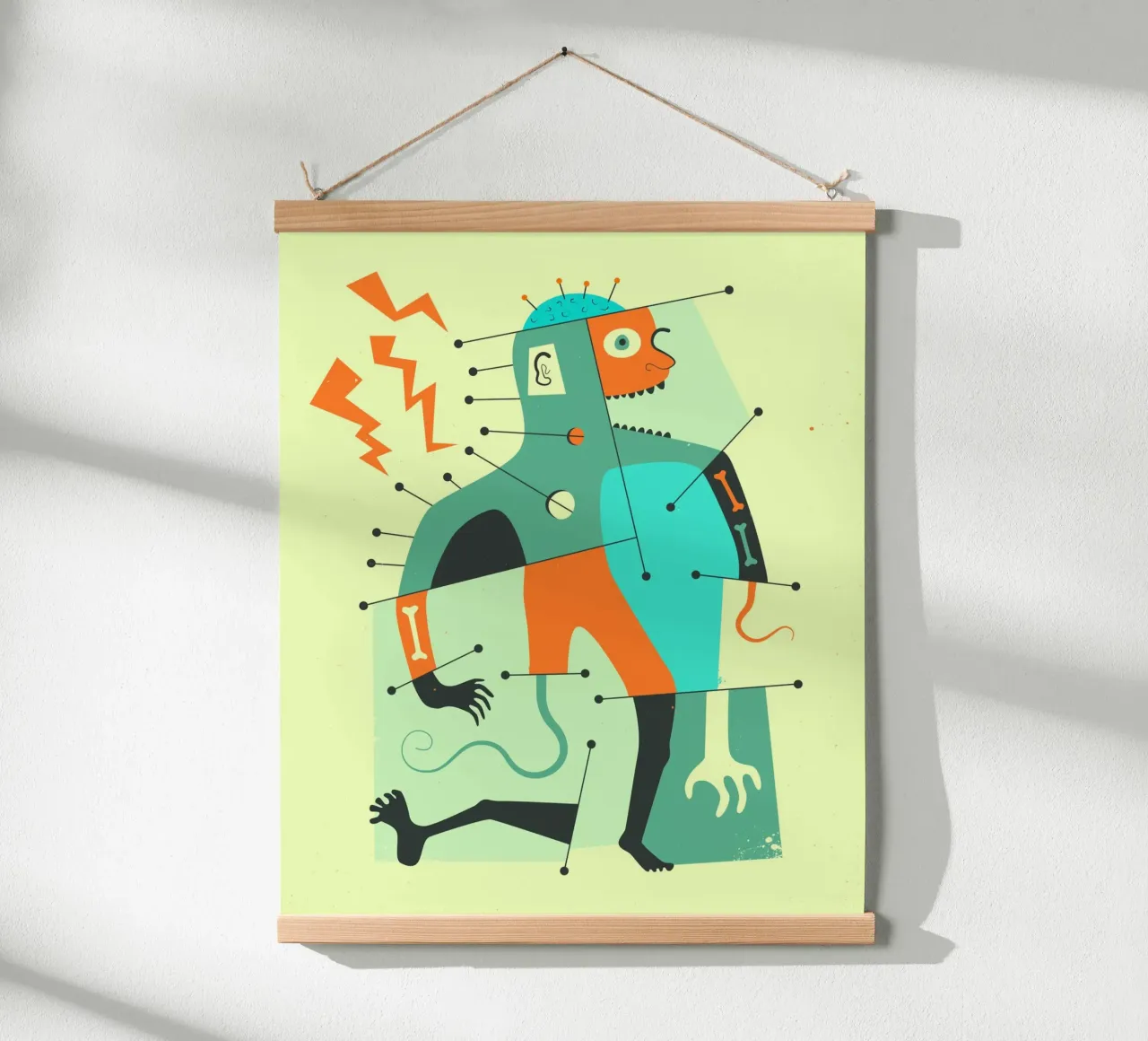 Frankenstein poster da Jazzberry Blue