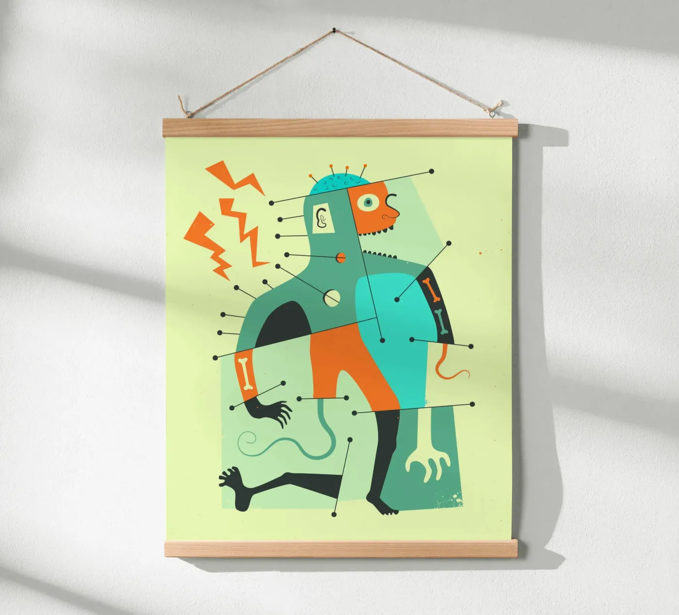 Frankenstein poster da Jazzberry Blue