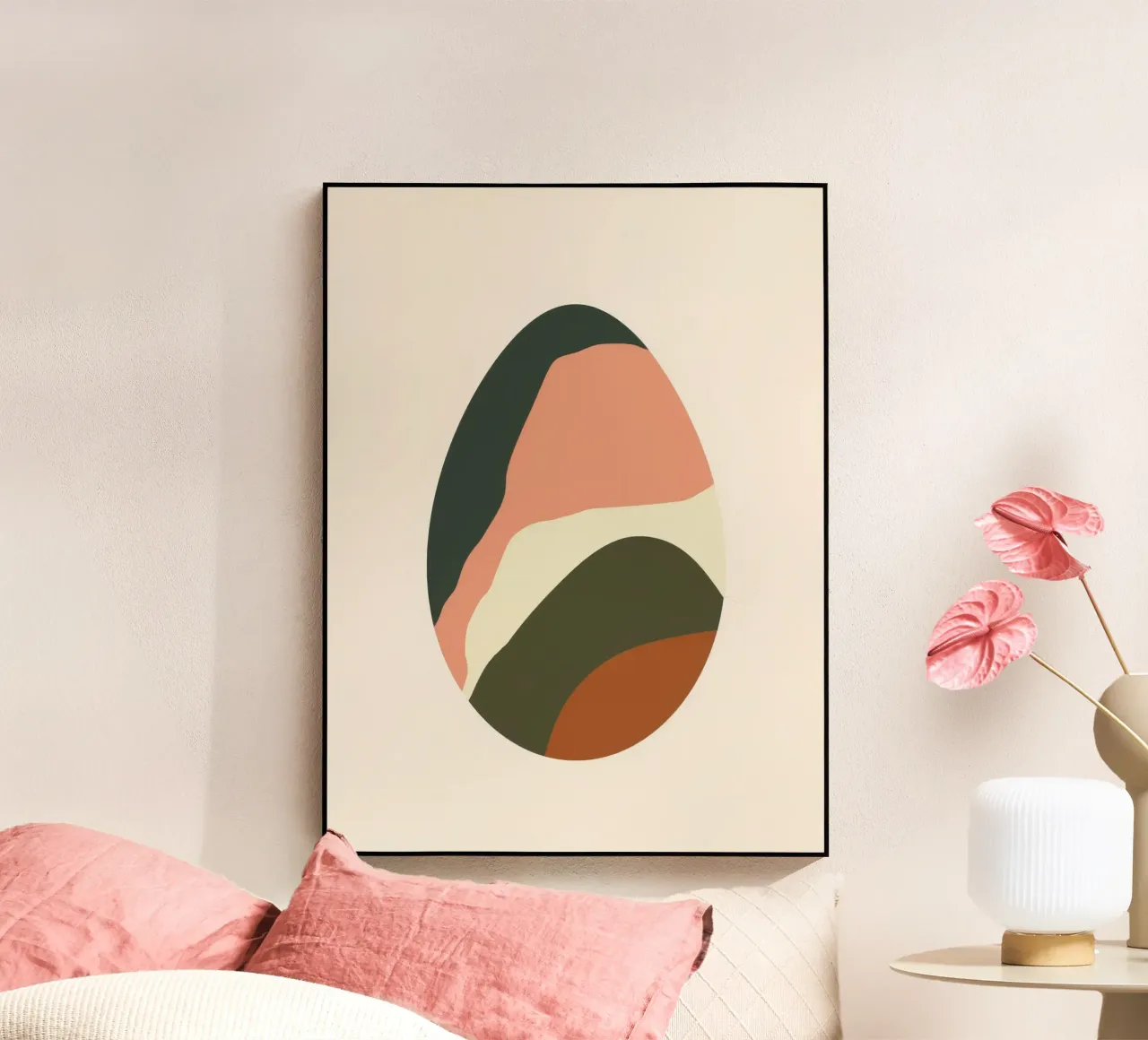 Modern Easter Egg plexiglas de Geometrica