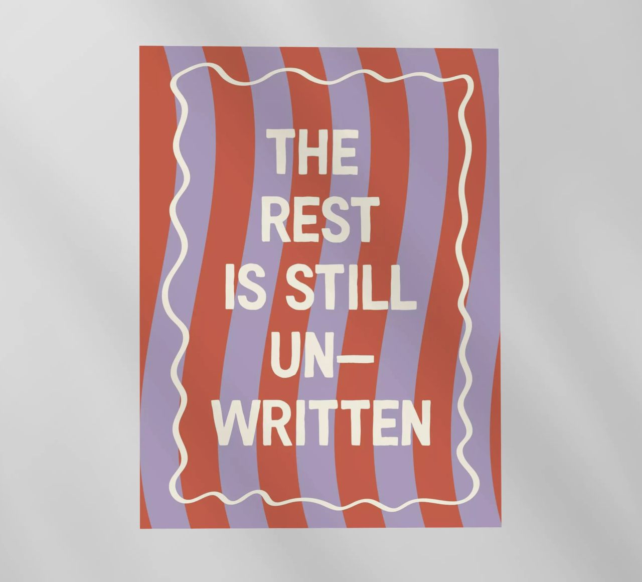 The Rest Is Still Unwritten pellicola backlit da The Native State