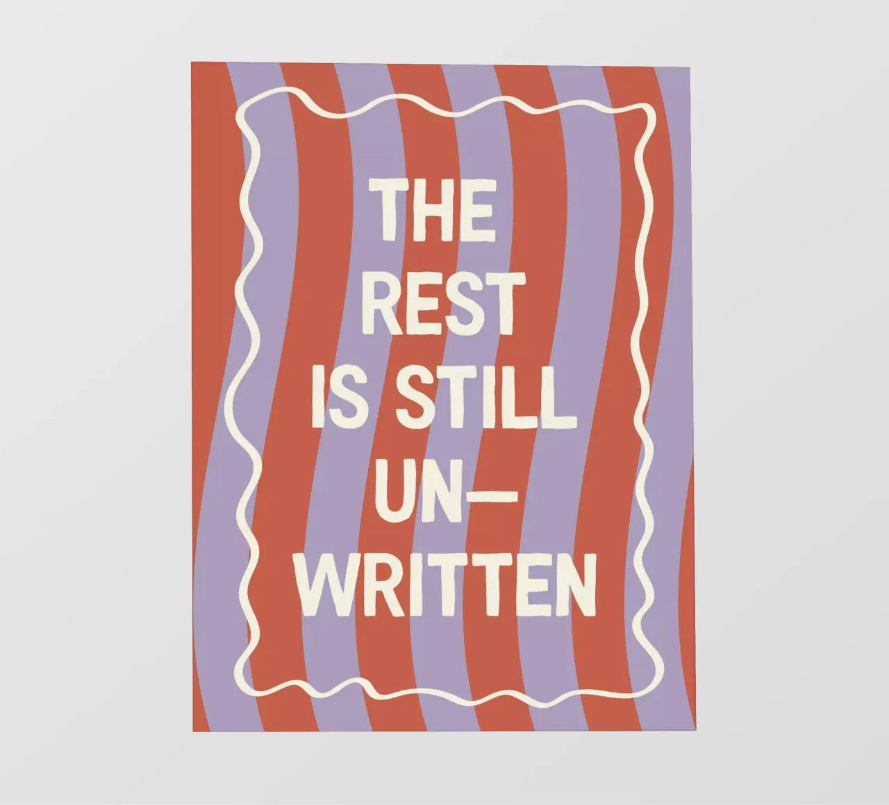 The Rest Is Still Unwritten pellicola backlit da The Native State
