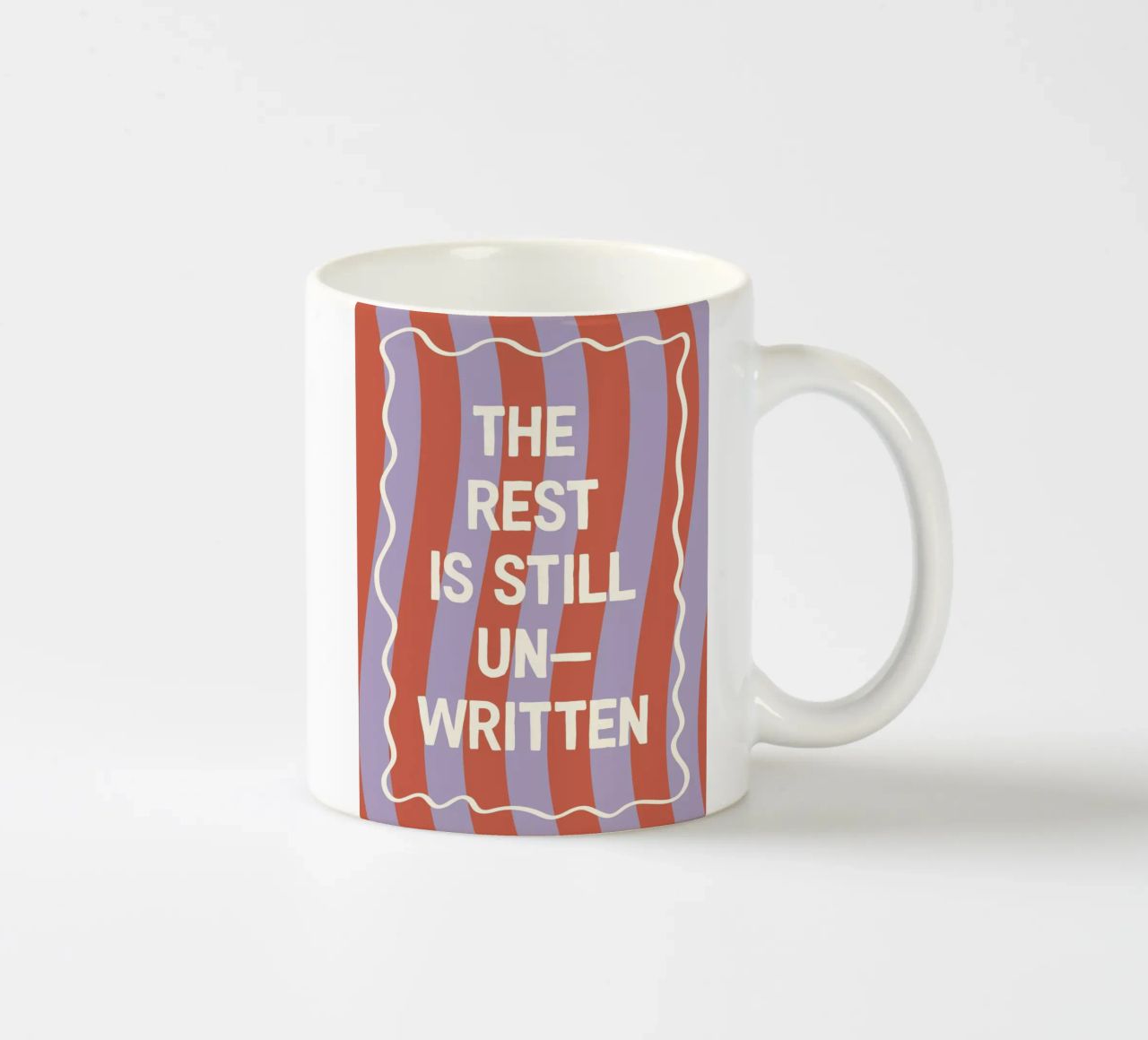 The Rest Is Still Unwritten tazza in ceramica da The Native State