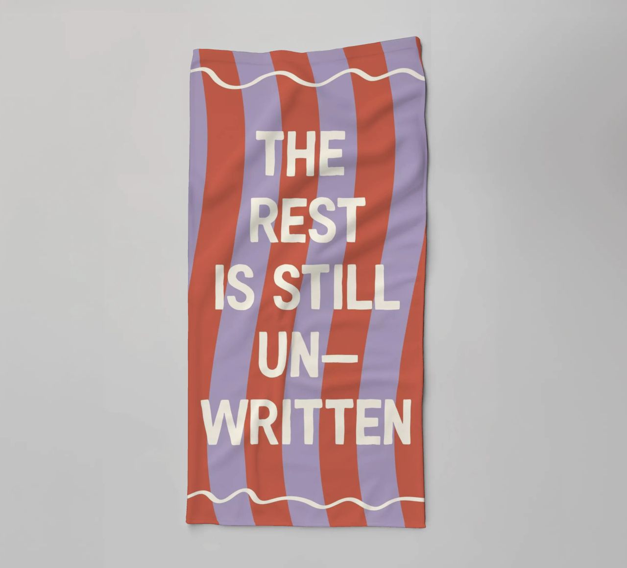 The Rest Is Still Unwritten towel by The Native State