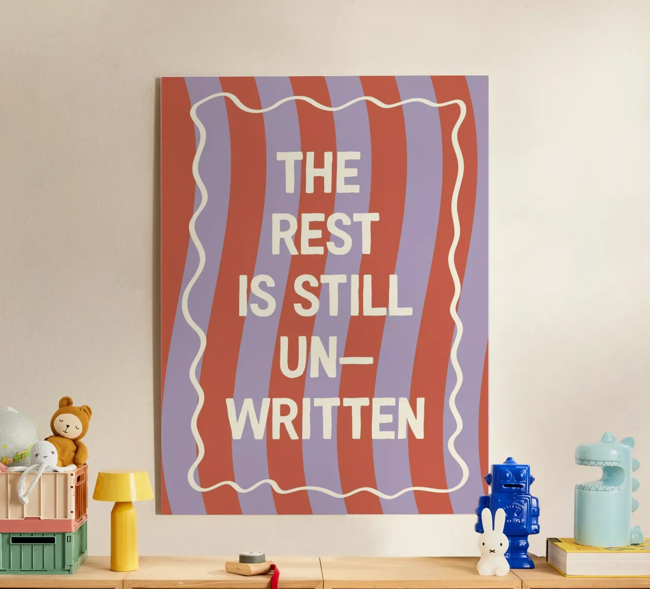 The Rest Is Still Unwritten acrylic glass by The Native State